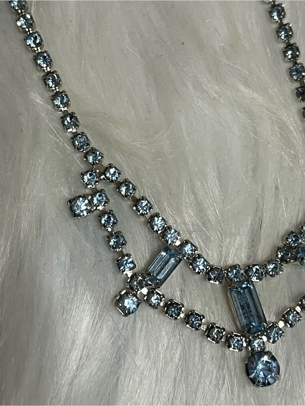 Vintage silver tone